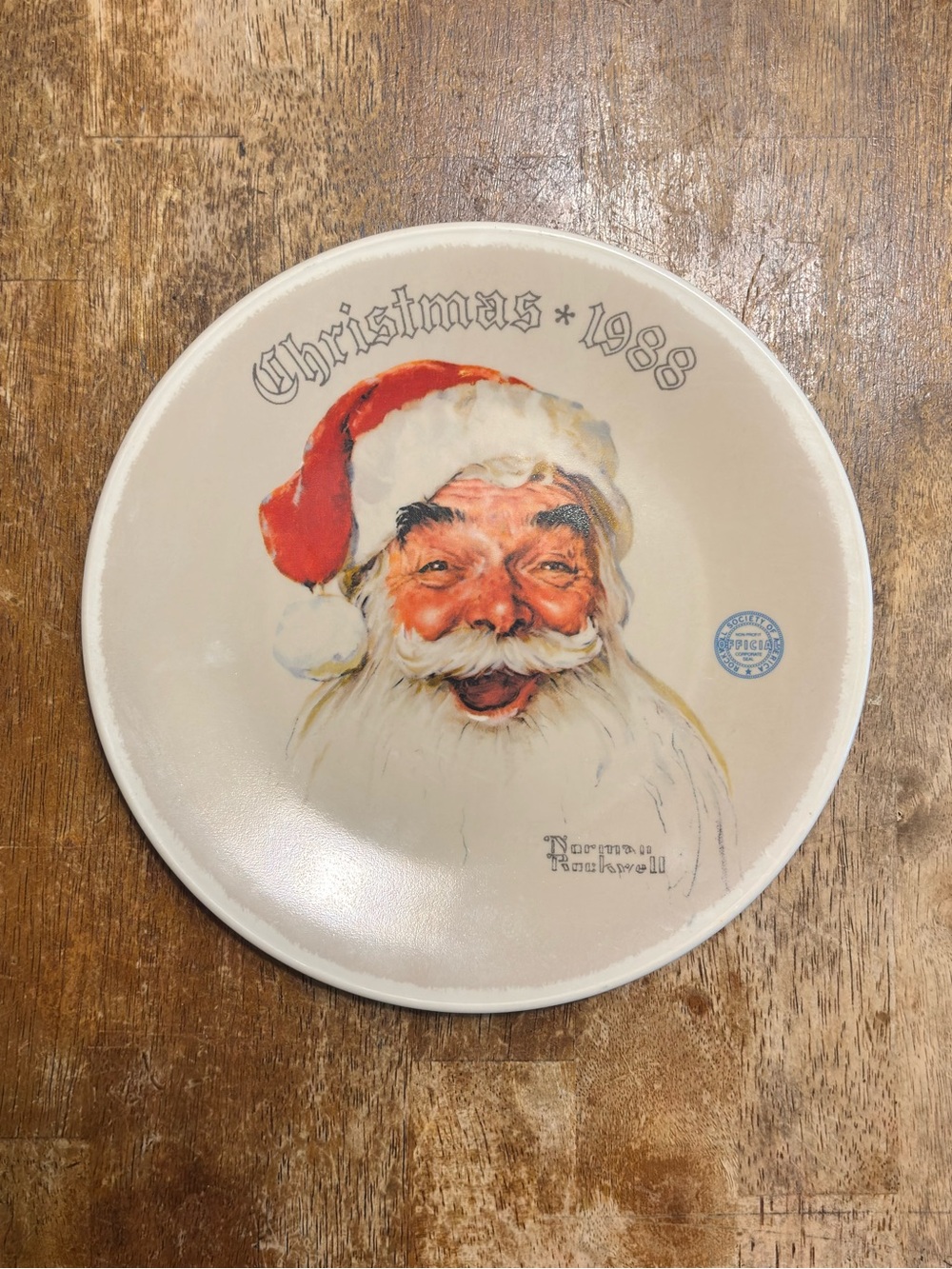 🌲1988 “SANTA CLAUS” By NORMAN ROCKWELL